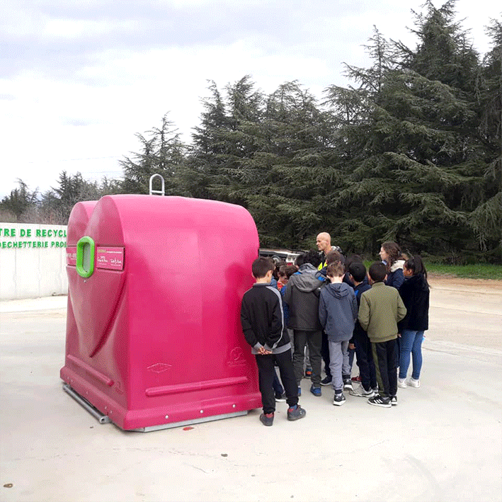CE MATIN VISITE DES CLASSES DE CM1 ET CM2 DE L’ÉCOLE SARDA DE MONTÉLIMAR