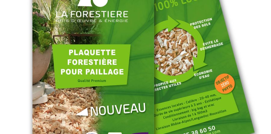 NOUVEAU : PLAQUETTE FORESTIÈRE POUR PAILLAGE